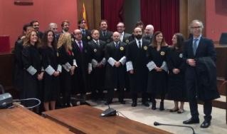 Ocho jueces que han ascendido a magistrado toman posesión en el TSJ de Cataluña